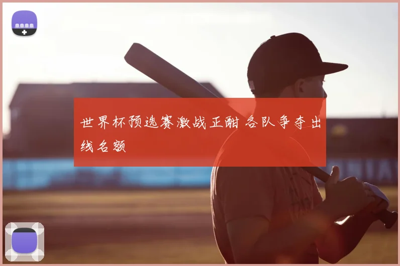 世界杯预选赛激战正酣 各队争夺出线名额