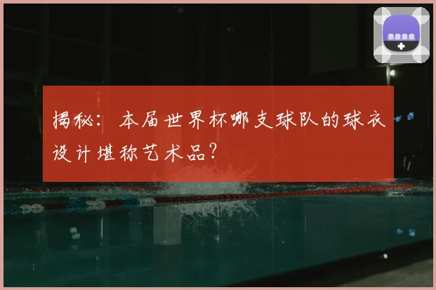 揭秘：本届世界杯哪支球队的球衣设计堪称艺术品？